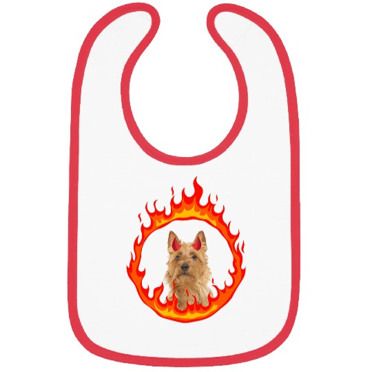 Australian Shepherd Pet Devil Dog Bibs
