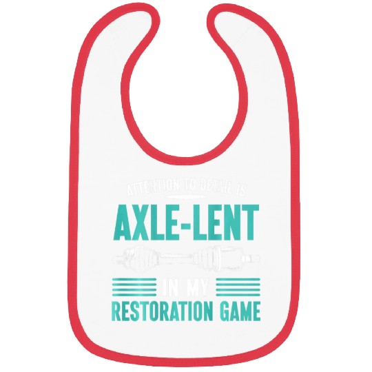 Backprint Muscle Car Car Mechanic Auto Detailing Bibs