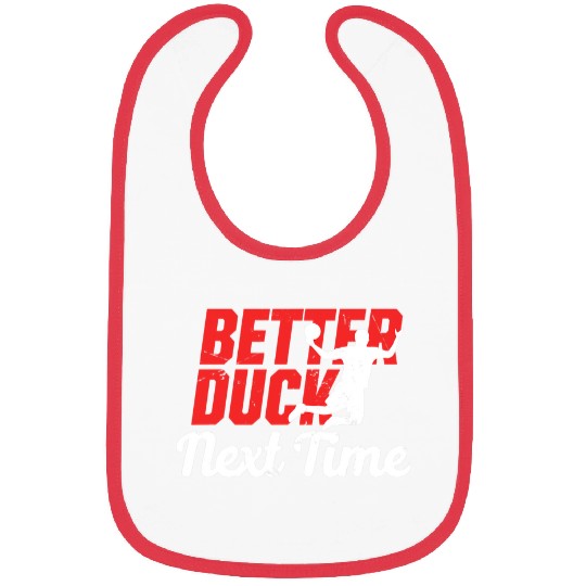 Sport Dodgeball Better Duck Next Time Dodgeball Player Men Bibs