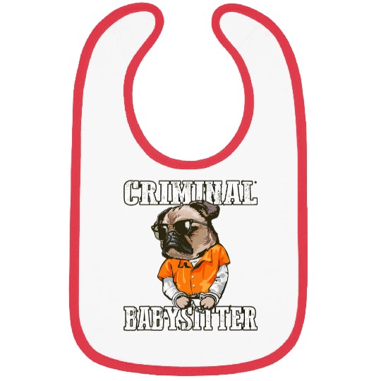 Criminal Babysitter Correctional Officer Bibs