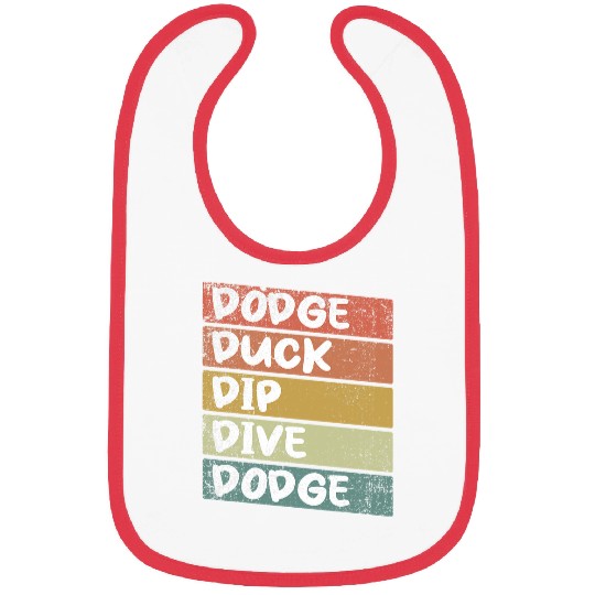 Sport Dodgeball Ethusiast saying Bibs