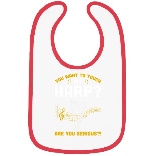 Harp Player For Harp Girl Harpist Orchestra Musician Musical 31 Bibs