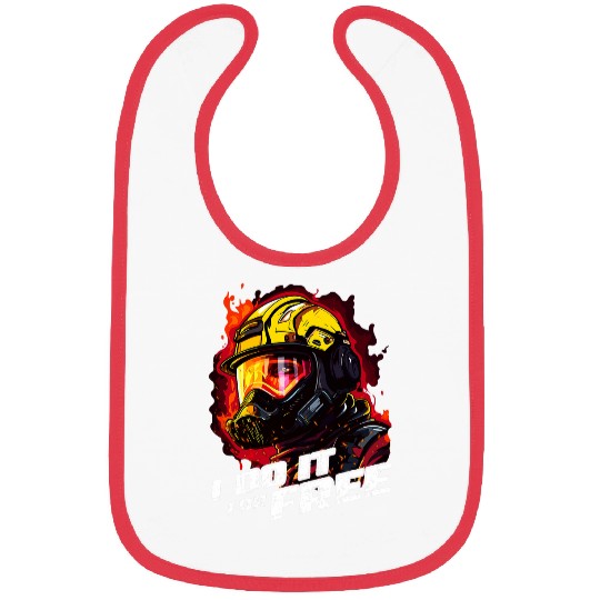 I Do It For frees Volunteer Fireman Volunteer Firefighter Bibs