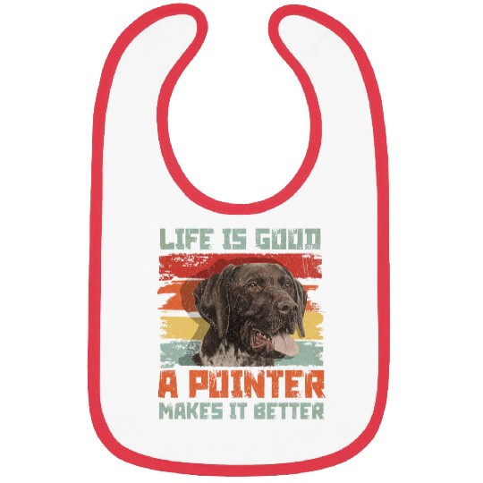 German Shorthaired Pet s gsp dog dad dog mom pointer Bibs