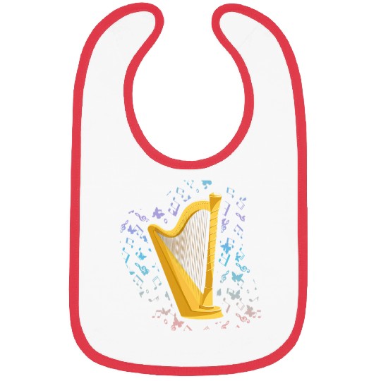 Harp Musical Orchestra Concert Gig Rhythm Tone Music String Bibs
