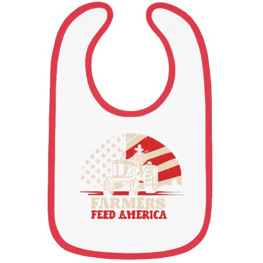 For a Farmer America Needs Farmers Feed USA support Farmers Bibs