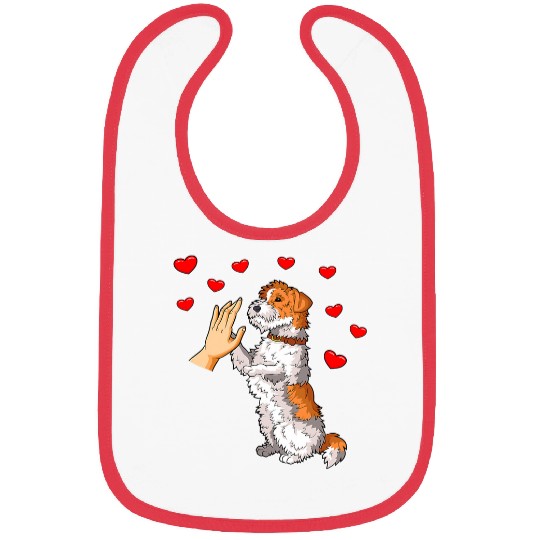 Fox Terrier Pet Wire hair fox terrier stuffed animal Bibs