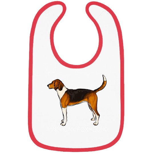 Foxhound Pet crazys Dog Lover 3 2 Bibs