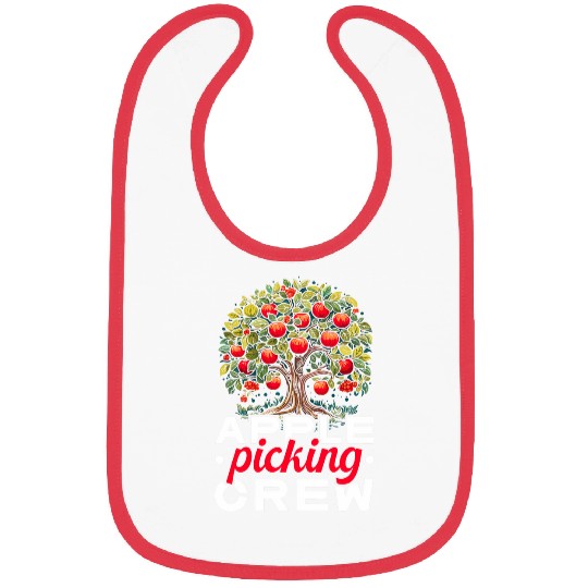Apple Picking Apple Tree Apple Fruit Lover Apple Farmer 214 Bibs