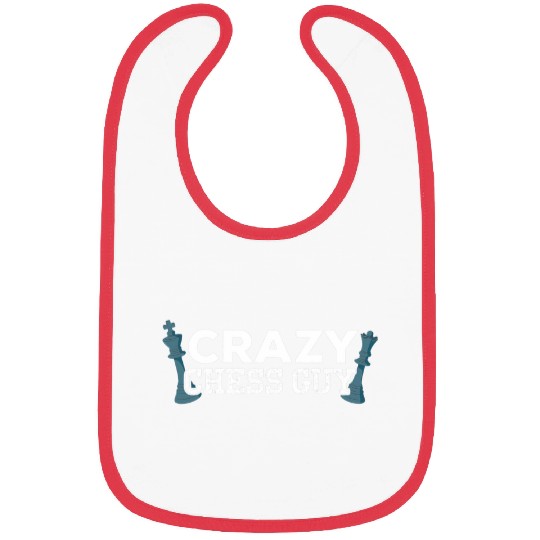crazys Chess Guy I Chess Tournament Chess Coach Bibs