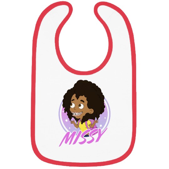 Big Mouth Missy ForemanGreenwald Sassy Portrait Bibs