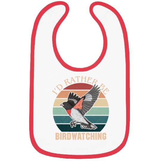 Grosbeak ornithology birdwatching biologist binocular birder 3 Bibs