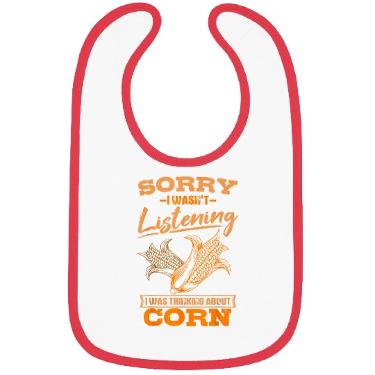 Corn Enthusiast Cereal Grain Grower Farmer Maize Planter Bibs