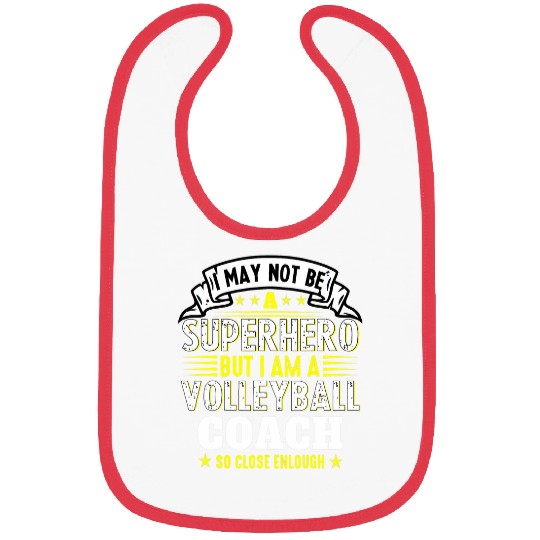 Volley Coaching Team Superhero Volleyball Coach Bibs