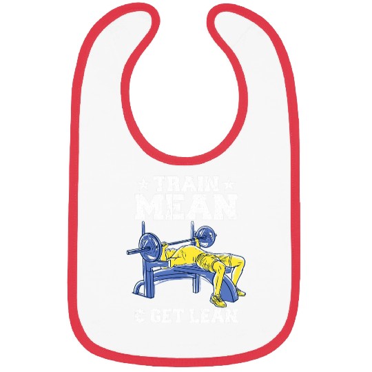 Train Mean Get Lean Fitness Personal Trainer Gym Bibs