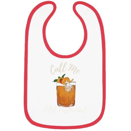 Old Fashioned Cocktail Booze Mixology Bartender Pun Funny Bibs