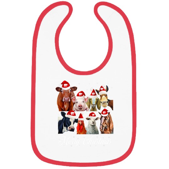 Kansas State Wildcats xmass Farmer xmass Farm Animals Bibs