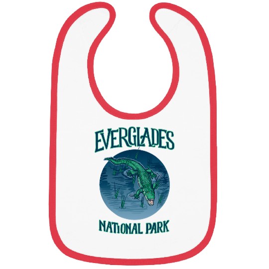 Alligator Pet Everglades National Park Crocodile Florida Bibs
