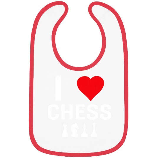 I Love Chess Chess Coachs Chess Club Bibs