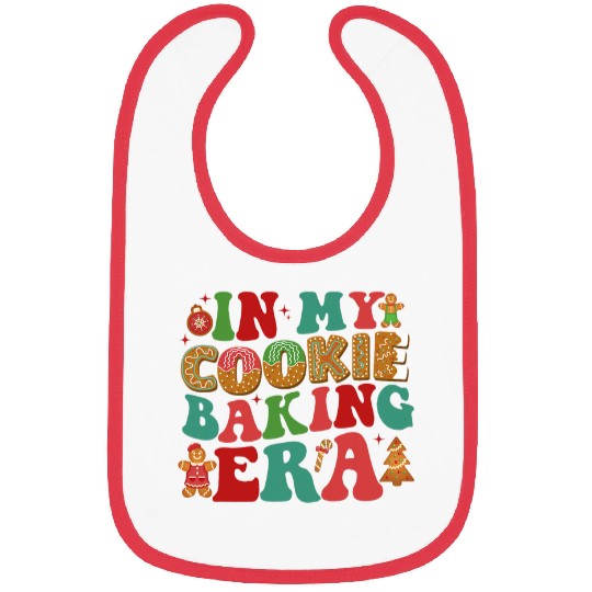 In My Cookie Baking Era Baker Christmas Cookie Baking Crew Bibs