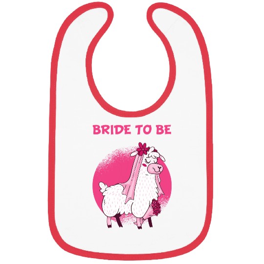 Llama Pet Bride To Be Alpaca Llama Wedding Hen Party Bibs