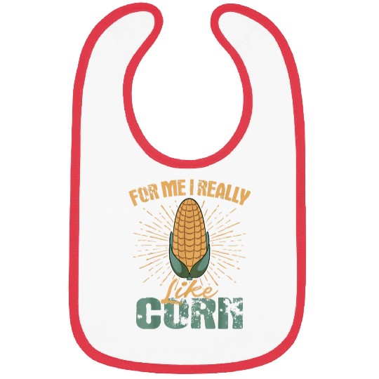 Corn Enthusiast Maize Planter Cereal Grain Farmer Grower Bibs