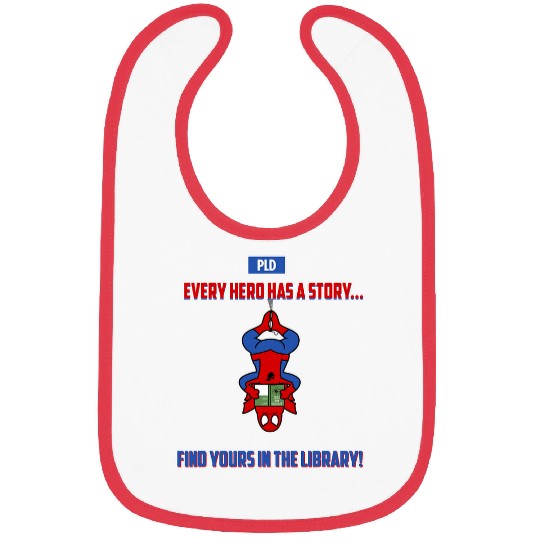 Dragon Pet PLD SUPERHEROES 2LIBRARY SPIDER Bibs