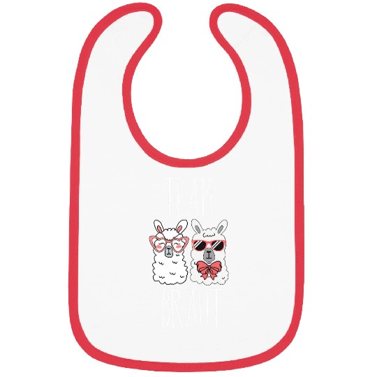 Llama Pet Team Bride JGA Alpaca Bibs