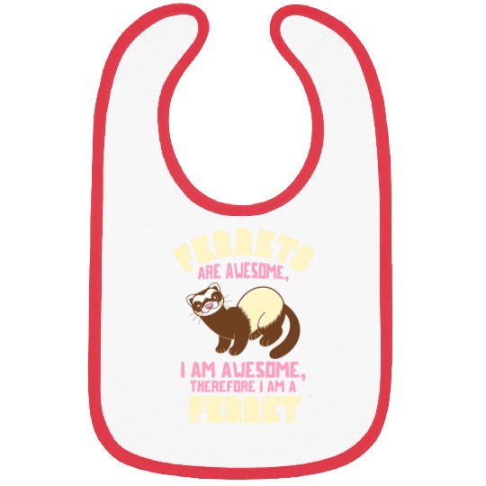 Ferret Pet I am a Ferret 2 Bibs