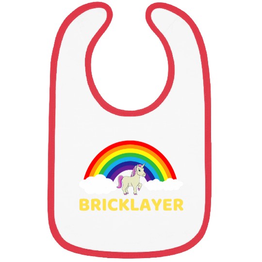 Bricklayer Construction Job Satirical Bibs