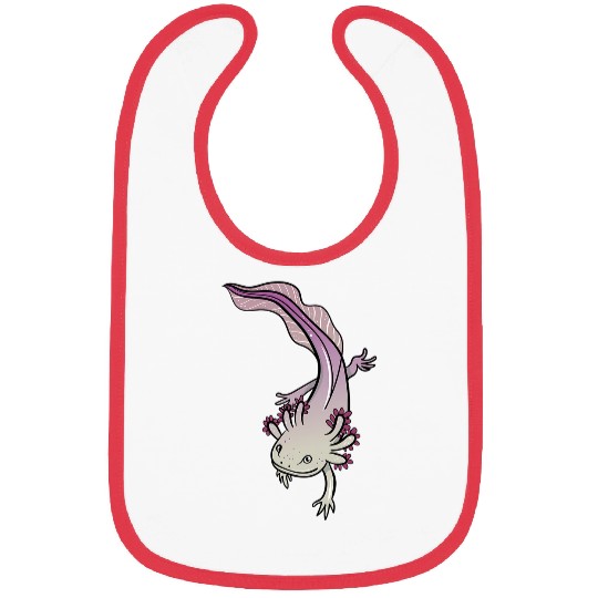 Axolotls Pet Mexican Salamander Gift Lover Bibs