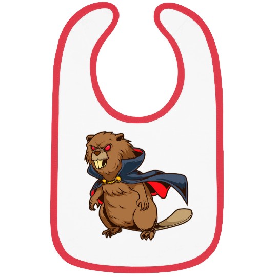 Beaver Pet Monster animals vampire Bibs