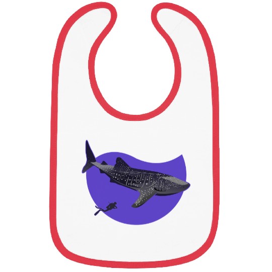 Shark Pet Swimming Diving Reef Sea Life Bibs