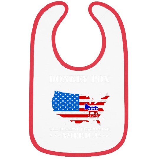 Donkey Pet America LoF Donkey Pox Bibs
