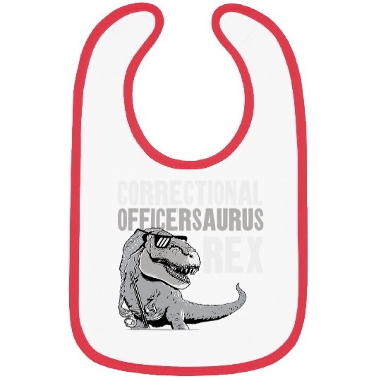 Dinosaur Pet Correctional Officer TRex Dinosaur vintages Correctional Bibs