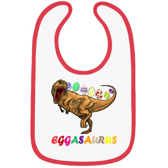 Dinosaur Pet eggasaurus stegosaurus egg dinosaur happy easter day 31 Bibs