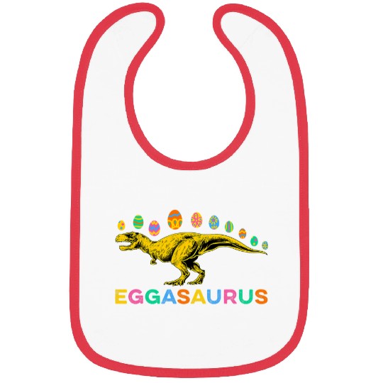 Dinosaur Pet Eggasaurus Stegosaurus Easter Egg Dinosaur Happy Easter Day Bibs