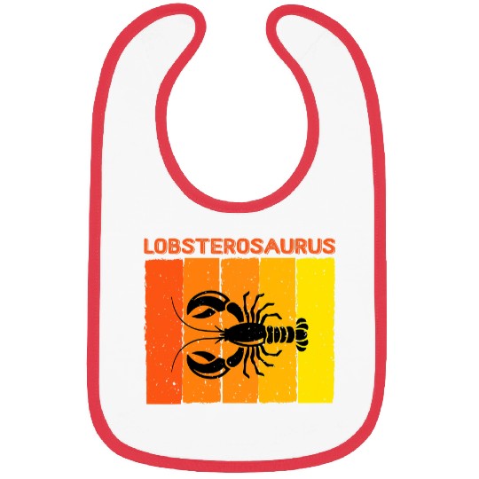 Dinosaur Pet Lobsterosaurus Funny Dinosaur Lobster Barnacle Brayfish Bibs