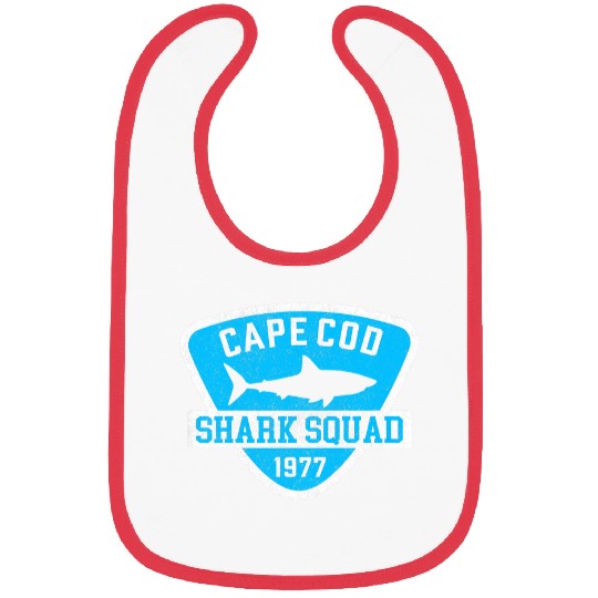 Shark Pet Kids Retro Cape Cod Shark Squad kids Bibs