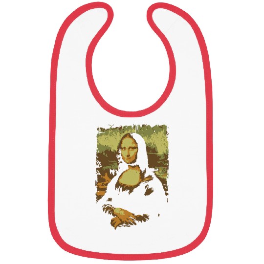 Iconic Artwork by Leonardo Identifier DA Renaissance Artist Bibs