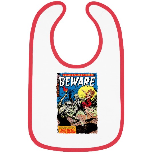 Book Fun vintagess Horror Comic Book Cover Beware 0 Bibs