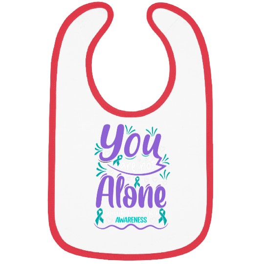 suicides Prevention 988 You are not alone Bibs