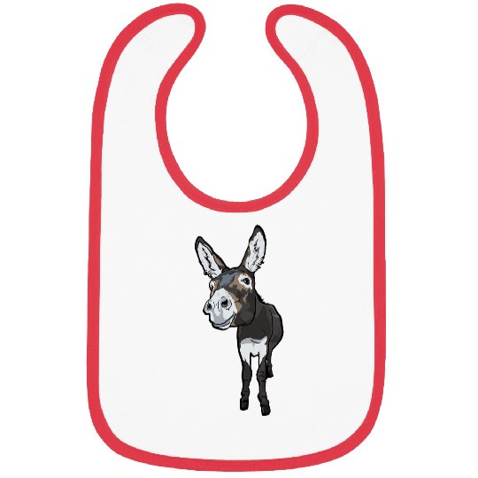 Donkey Pet Face Bibs