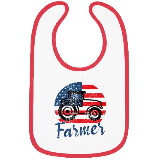 Tractor Fun driving If You Ate Today Thank A Farmer Tractor Farmer Bibs