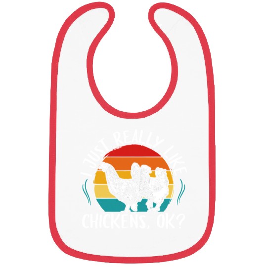 Chicken Pet Men Women Rancher Farmer Bibs