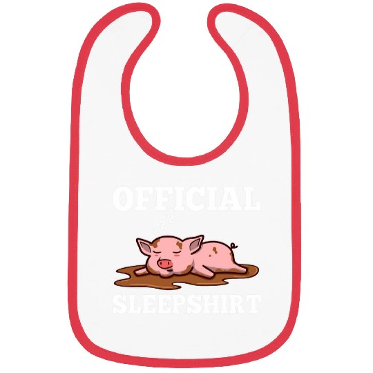 Pig Pet Official sleep Pig 03 Bibs