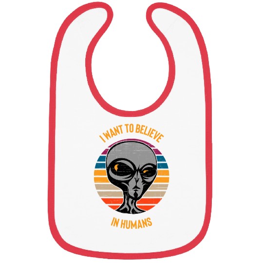 Aliens UFO Funny Area 51 Bibs