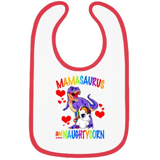 Unicorn Pet Mamasaurus and Unicorn Mothers Day Bibs