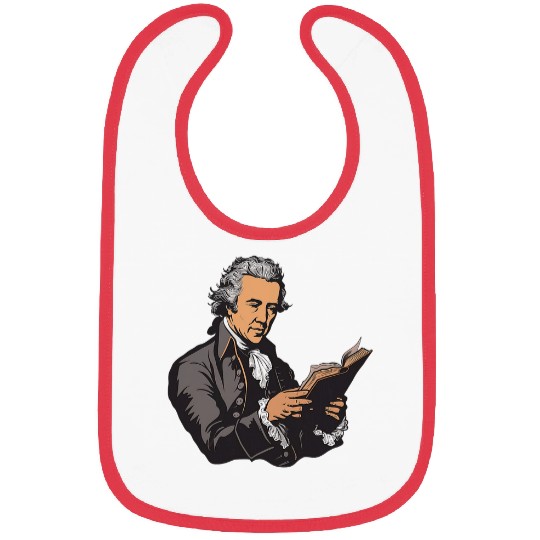 Book Fun Alexander Hamilton Reading A Book Bibs