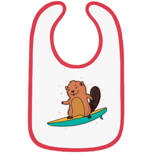 Beaver Pet Surfing Bibs